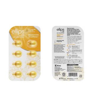 Ellips - Ampollas de vitamina para cabello con aceite de argán - Cabello suave y brillante