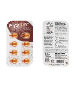 Ellips - Ampollas de vitamina para cabello con aceite de argán - Vitalidad