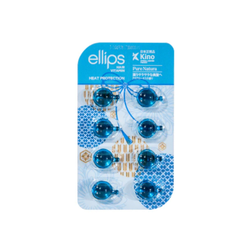Ellips - Ampollas de vitamina para cabello con aceite de Loto Azul - Pure Natura