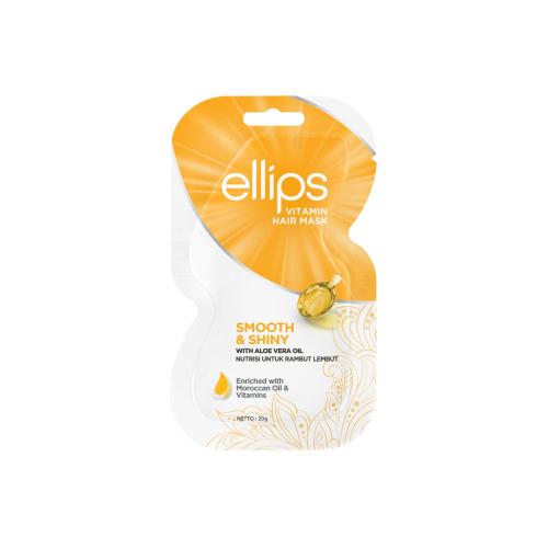 Ellips - Mascarilla para cabellos sin brillo Smooth & Shiny