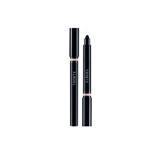 elroel - Sombra de ojos en stick Blanc Double Shadow Stick - 01: Gold-Espresso