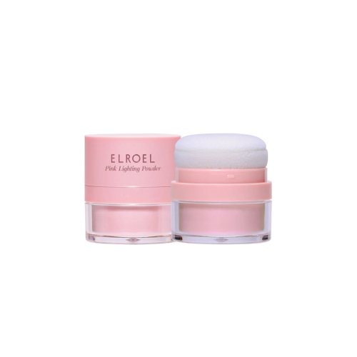 elroel - Polvo iluminador Pink Lighting Powder
