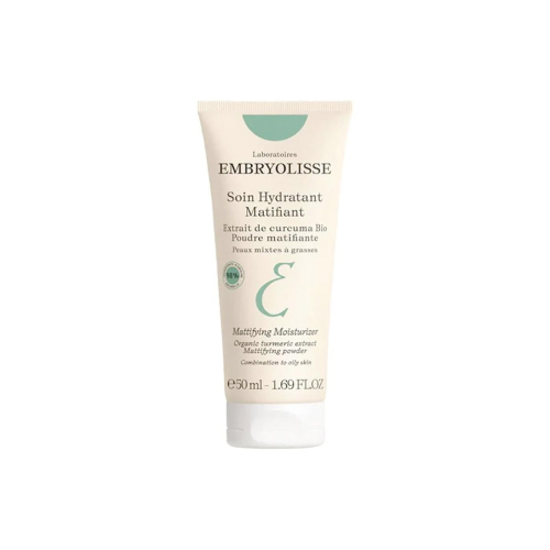 Embryolisse - Crema facial matificante para pieles mixtas a grasas con extracto de Cúrcuma
