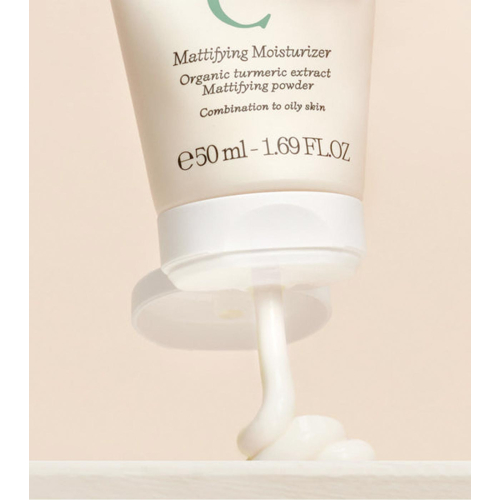 Embryolisse - Crema facial matificante para pieles mixtas a grasas con extracto de Cúrcuma