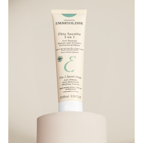 Embryolisse - Mascarilla facial matificante para pieles mixtas a grasas con extracto de Cúrcuma
