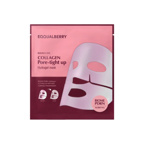 Eqqualberry - Mascarilla facial hidrogel Collagen Pore-tight up