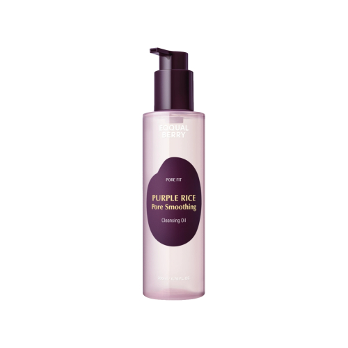 Eqqualberry - *Purple* - Aceite limpiador suavizador de poros Purple Rice