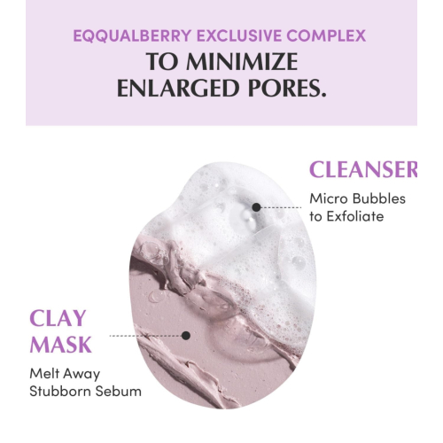 Eqqualberry - *Purple* - Limpiador facial purificante Purple Rice
