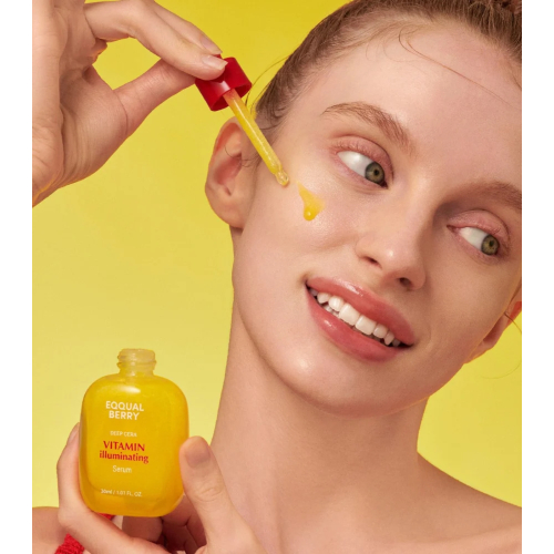 Eqqualberry - Sérum facial iluminador Vitamin