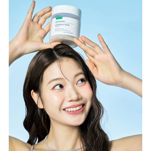 Eqqualberry - *Swimming Pool* - Almohadillas tonificantes hidratantes y calmantes - 70 pads