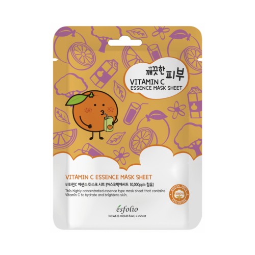 esfolio - Mascarilla Pure Skin Essence Mask Sheet - Vitamin C