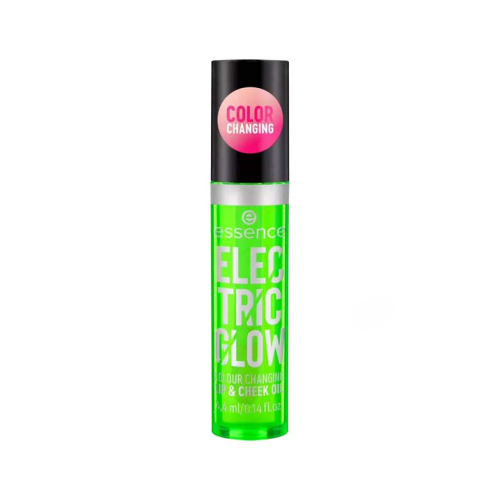 essence - Aceite de labios y mejillas Electric Glow Color Changing