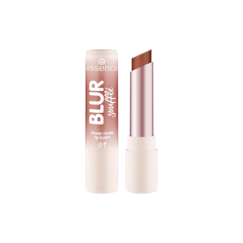 essence - Bálsamo labial Blur Soufflé - 01: Nude Beige