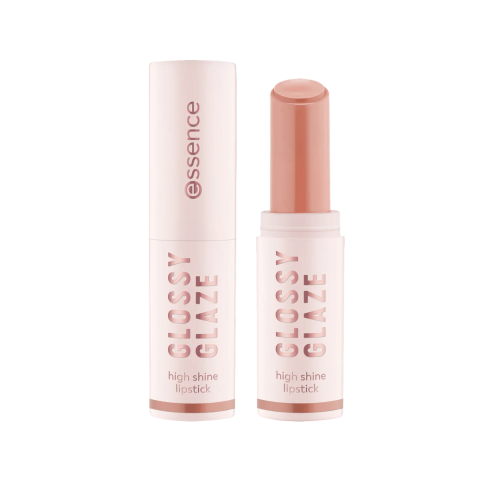 essence - Barra de labios Glossy Glaze - 02: On Cloud Nude