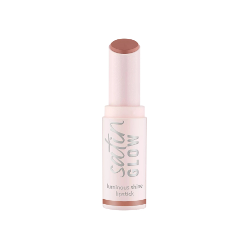 essence - Barra de labios satinada Satin Glow - 01: Whole Latte Love