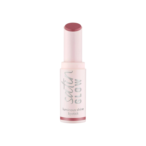 essence - Barra de labios satinada Satin Glow - 03: Rose And Shine