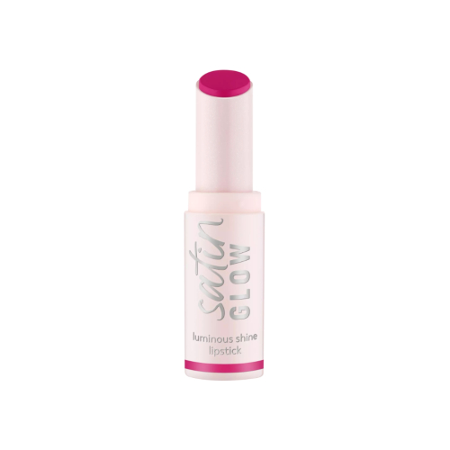 essence - Barra de labios satinada Satin Glow - 08: Fuchsionista