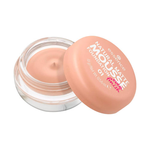 essence - Base de maquillaje en mousse Natural Matte Mousse - 01
