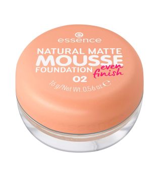 essence - Base de maquillaje en mousse Natural Matte Mousse - 02
