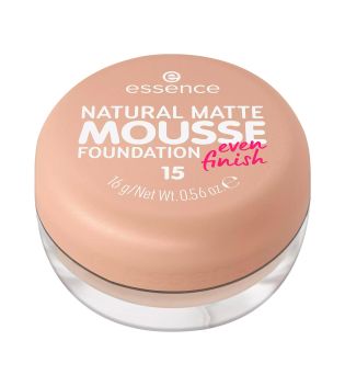 essence - Base de maquillaje en mousse Natural Matte Mousse - 15