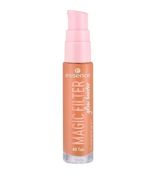 essence - Base de maquillaje Glow booster Magic Filter - 40: Tan