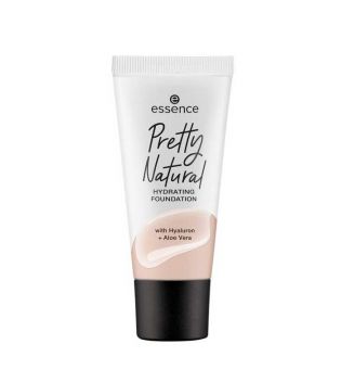 essence - Base de maquillaje hidratante Pretty Natural - 040: Neutral Vanilla
