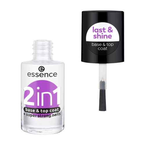 essence - Base de uñas y top coat 2 en 1