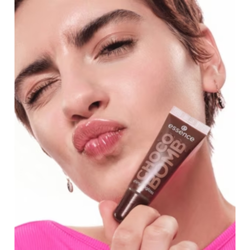 essence - Brillo de labios Choco Bomp - 01: Chocoholic