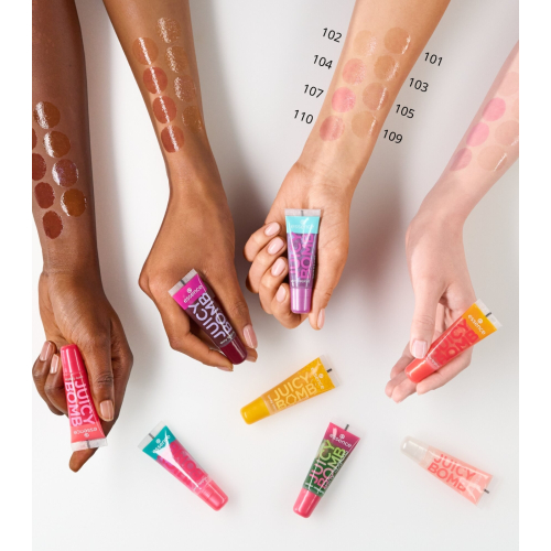 essence - Brillo de labios Juicy Bomb - 110: Crushed Berry