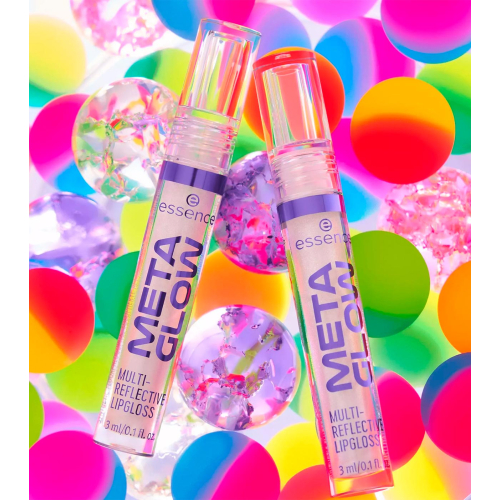 essence - Brillo de labios multirreflejos Meta Glow - 01: Cyber Space