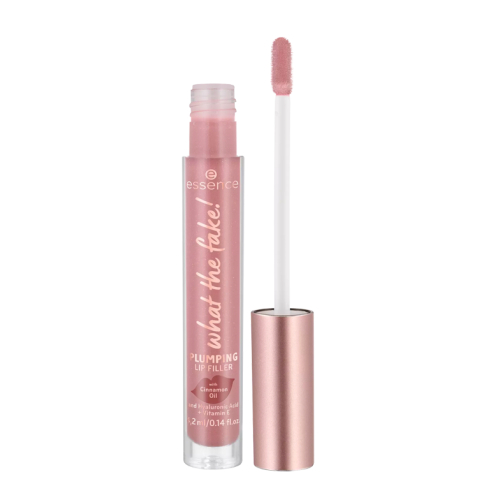 essence - Brillo de labios voluminizador What The Fake! - 02: oh my nude!