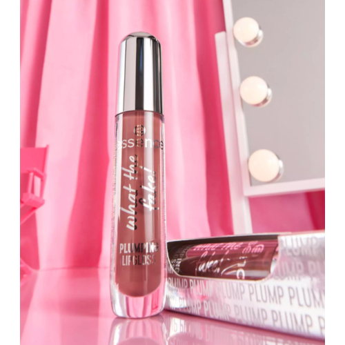 essence - Brillo de labios voluminizador What The Fake! - 103: Bare But Better