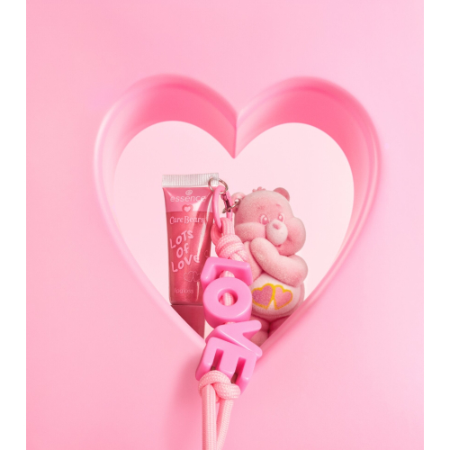 essence - *Care Bears* - Brillo de labios con llavero - 02: Lots Of Love