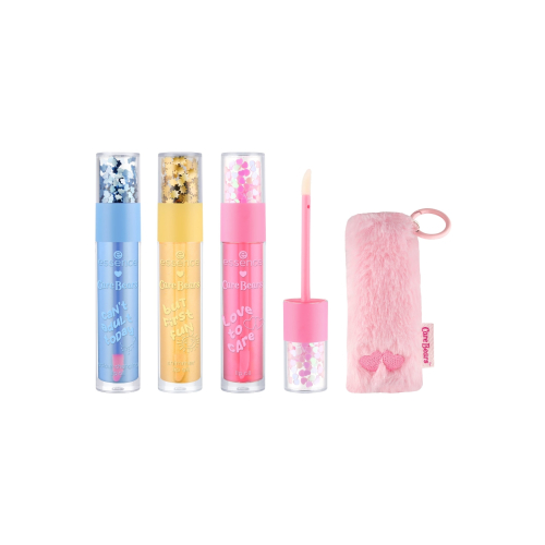 essence - *Care Bears* - Trío de aceites labiales con llavero