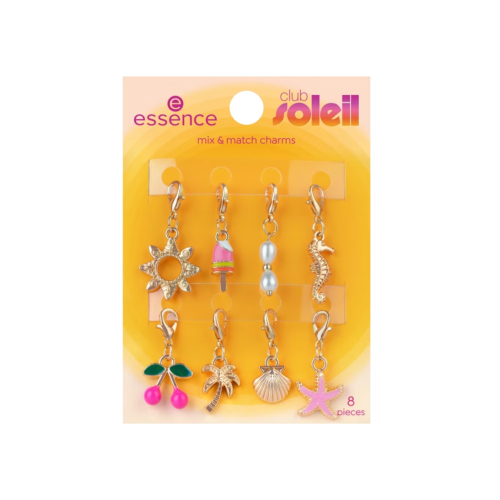 essence - *Club Soleil* - Set de 8 charms Mix & Match