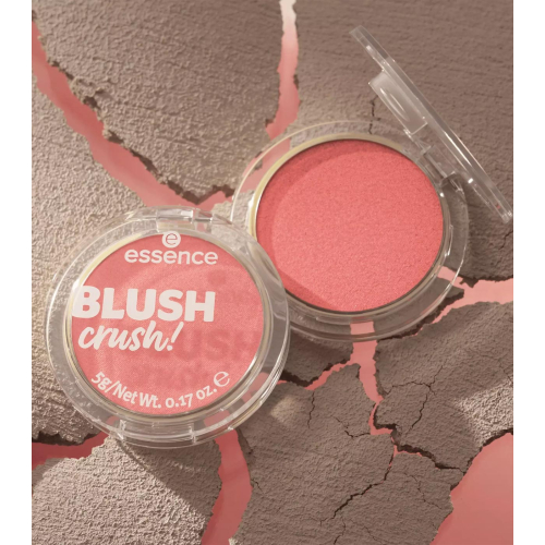 essence - Colorete en polvo ¡Blush Crush! - 40: Strawberry Flush