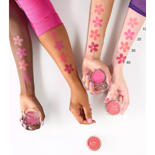 essence - Colorete en polvo Soft Touch - 20: Electric Peony