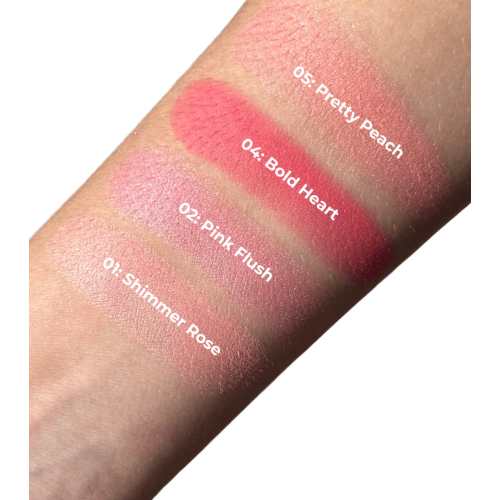 essence - Colorete en polvo Pure Nude - 01: Shimmery Rose