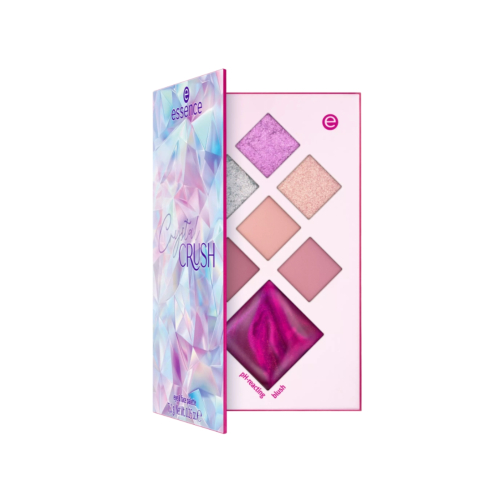essence - *Crystal Crush* - Paleta de sombras de ojos y rostro