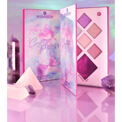 essence - *Crystal Crush* - Paleta de sombras de ojos y rostro