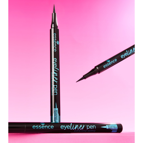 essence - Delineador de ojos Extra Long Lasting Waterproof & Smudge Proof