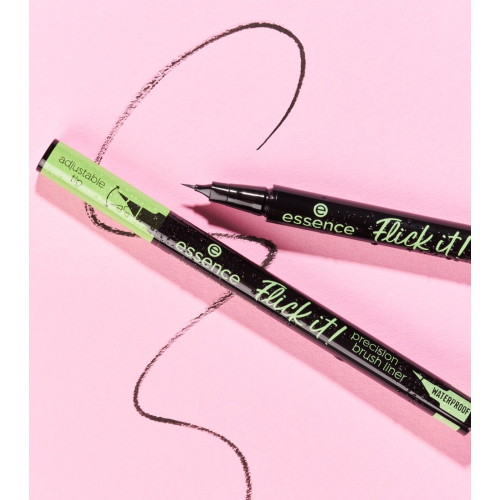 essence - Delineador de ojos Flick It! Waterproof