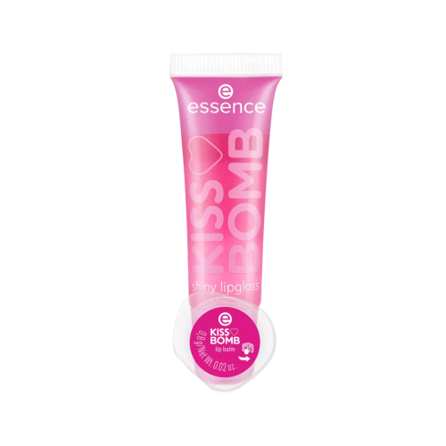essence - Dúo de bálsamo labial y brillo de labios Kiss Bomb