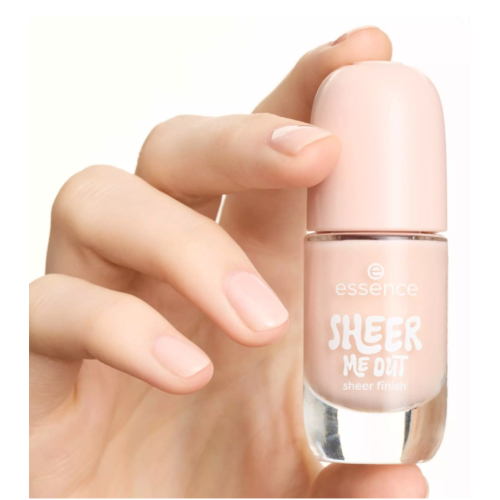 essence - Esmalte de uñas Gel Nail - 04: Sheer Me Out