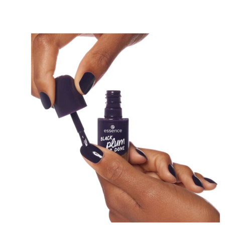 essence - Esmalte de uñas Gel Nail Colour - 84: Black Plum & Done