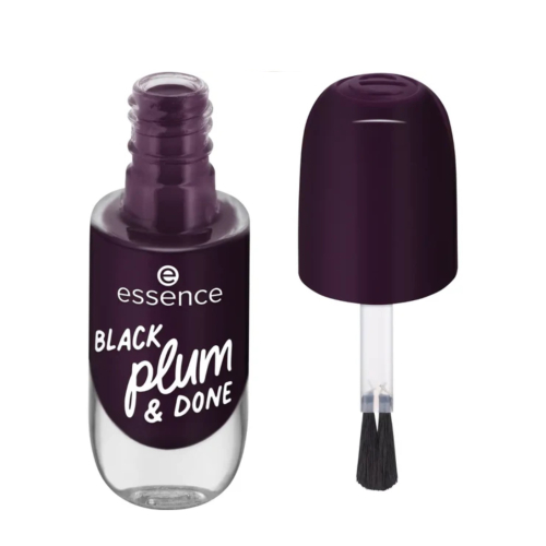 essence - Esmalte de uñas Gel Nail Colour - 84: Black Plum & Done
