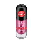essence - Esmalte de uñas Satin Chrome - 03: Meta Maroon