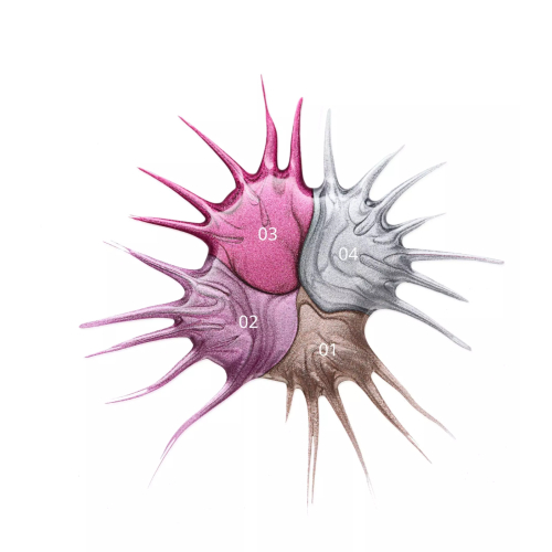 essence - Esmalte de uñas Satin Chrome - 03: Meta Maroon