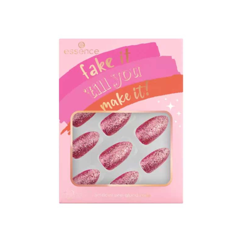 essence - *Fake it 'till you make it* - Uñas postizas - 02: Glitter Is The New Black