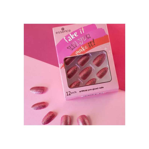 essence - *Fake it 'till you make it* - Uñas postizas - 02: Glitter Is The New Black